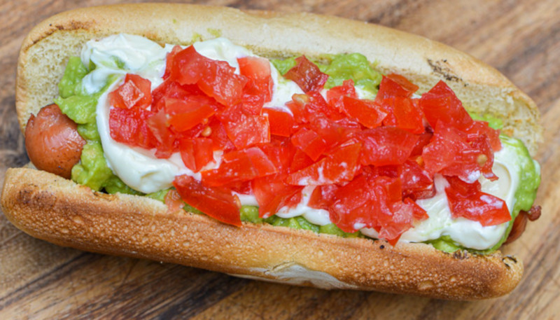 completo hot dog